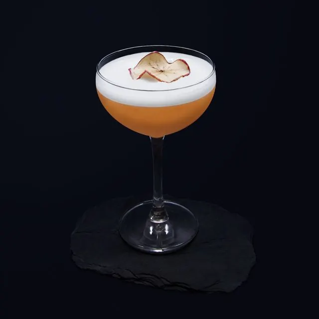 Cocktail à la poire séchée