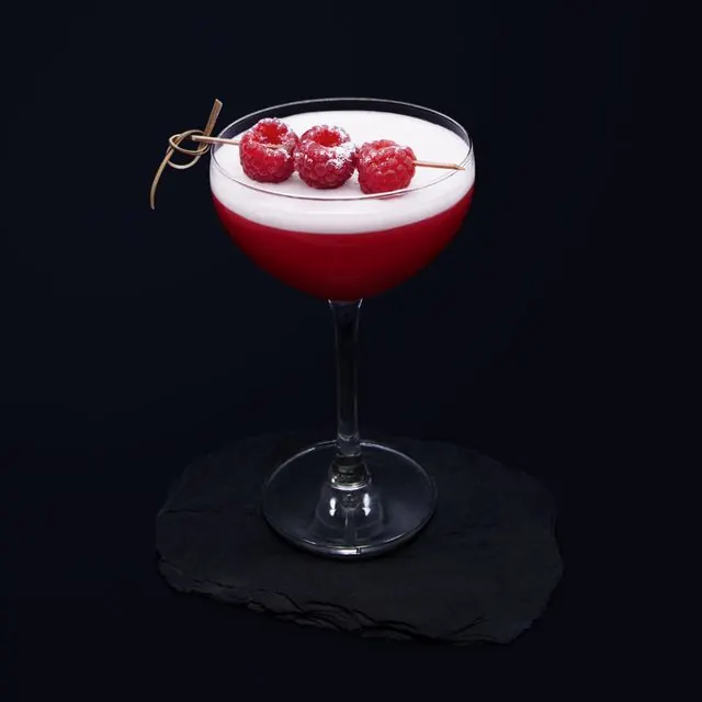 Cocktail aux framboises